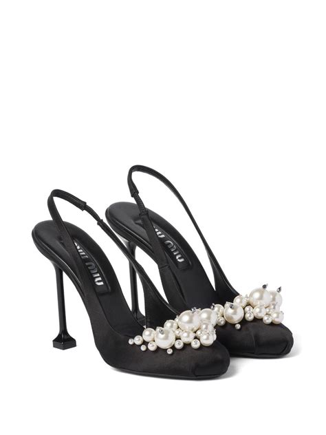 miu miu pearl|miu michu shoes.